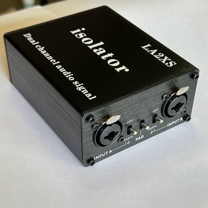 La2xs ตัวกรองแยกเสียงรบกวน ลดเสียงรบกวน ช่องคู่ 6.5 XLR