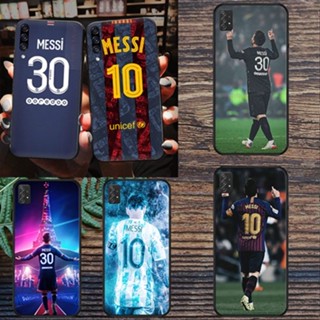 เคสโทรศัพท์มือถือแบบนิ่ม ลาย Messi D สีดํา สําหรับ Huawei Y5P Y6P Y7A Y8P Y9A Y6 Y6 Prime