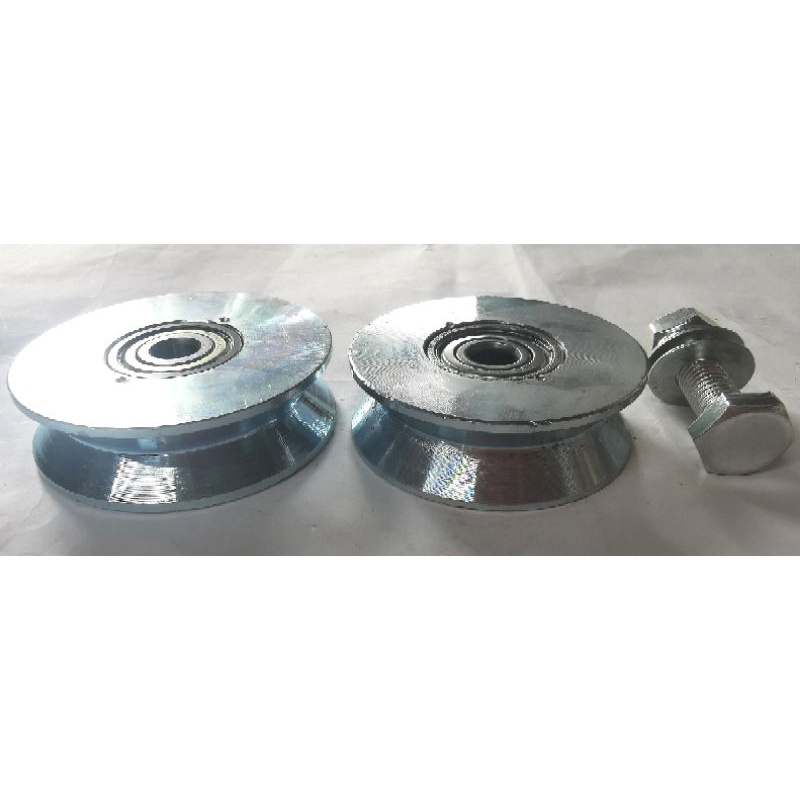 ลูกกลิ้งแบริ่ง Auto Gate Roller V Roller Angle Roller 2-1/2 & 3"