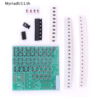 Myriadu SMT SMD ชุดบอร์ดบัดกรีเชื่อม diy สําหรับฝึกเชื่อม