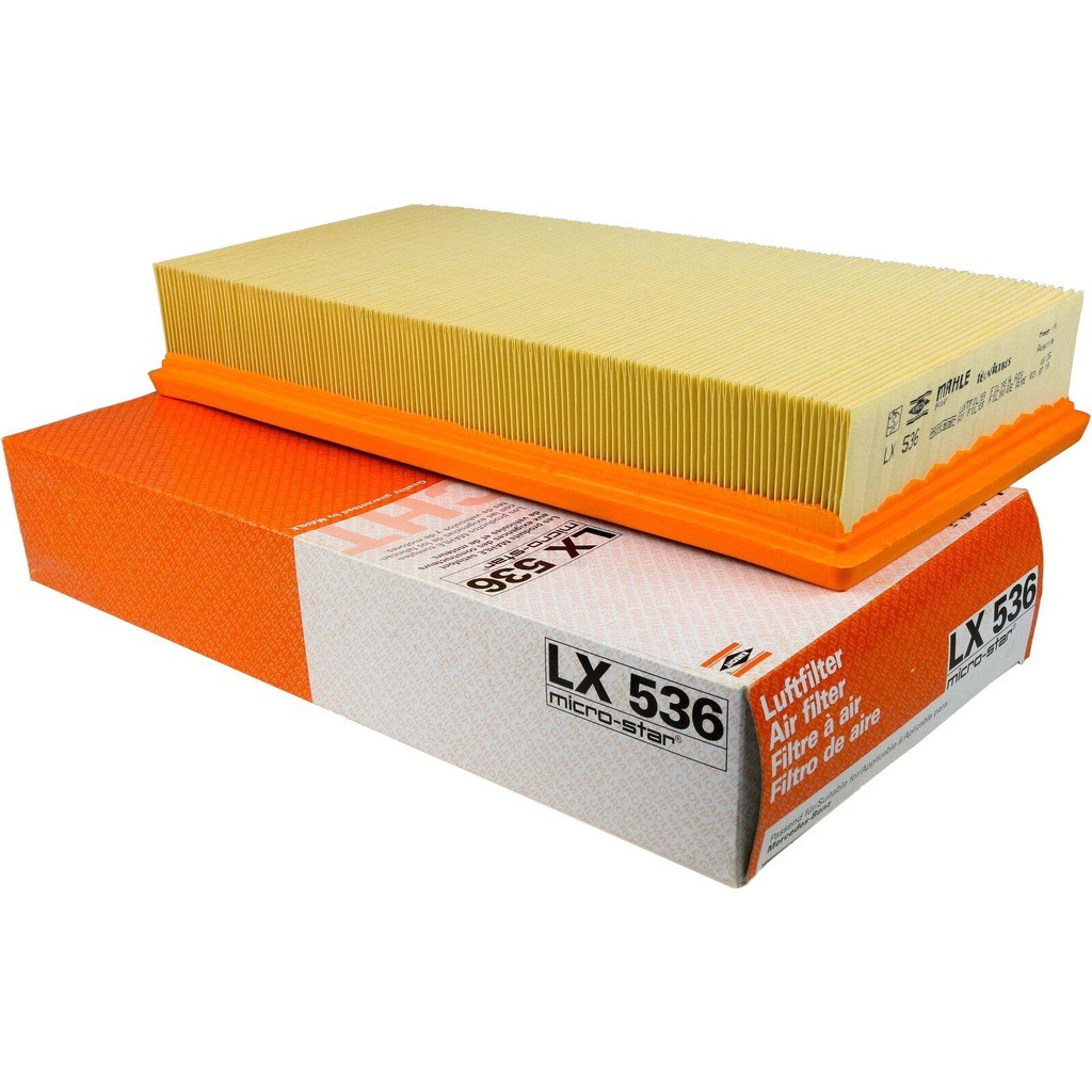 BENZ ไส้กรองอากาศเบนซ์ รุ่น SL280 / SL320 (R129) เครื่อง M104 (6 สูบ) ยี่ห้อ MAHLE LX536 เบอร์ 003 0