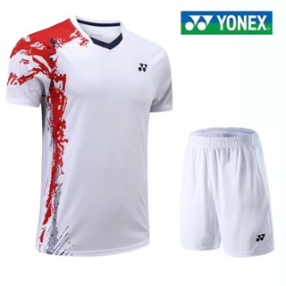 Yonex เสื้อแบดมินตัน แขนสั้น สําหรับผู้ชาย ผู้หญิง เหมาะกับการเล่นกีฬา 3678