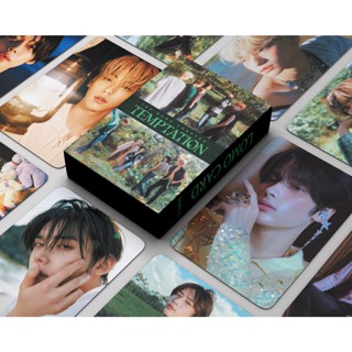 โปสการ์ดอัลบั้มรูปภาพ TXT TEMPTATION LOMO จํานวน 55 ชิ้น ต่อกล่อง