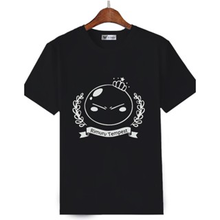 [Ins Super Hot] About Me Rebirth Become A Slime Clothes Two-Dimensional T-Shirt Cos Anime Merchandise Half-Sleeved _01