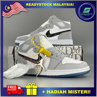 Nike AIR JORDAN 1 AJ1 รองเท้าสนีกเกอร์ ข้อสูง สําหรับผู้หญิง ผู้ชาย (ไซซ์ 37-44)