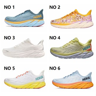 ต้นฉบับ▪ของแท้ HOKA ONE Clifton 8 รองเท้ากีฬา รองเท้าวิ่งลําลอง ดูดซับแรงกระแทก สําหรับผู้ชาย