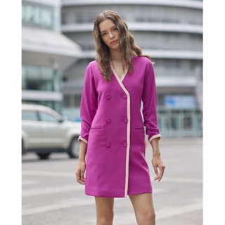 MAVE เดรส รุ่น High Line Dress Magenta