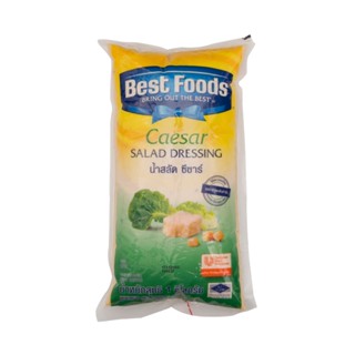 เบสท์ฟู๊ดส์น้ำสลัดซีซ่าร์เดรสซิ่ง FOODS 1 กก.BESTCAESAR DRESSING 1KG.