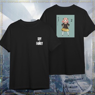 เสื้อ Spy X Family Anya Poster Front Back Design Graphic Tee 100% Cotton Unisex T-Shirt_03