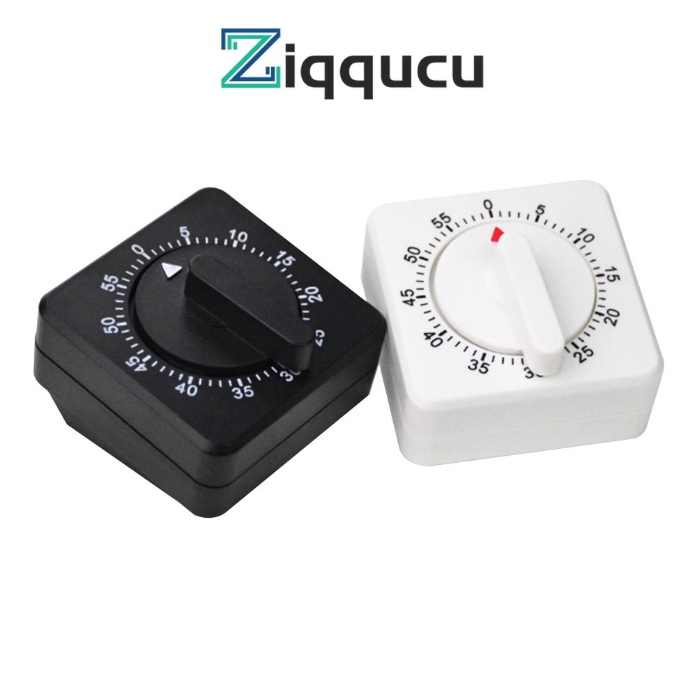 Ziqqucu เครื่องจับเวลา 60 นาที หมุนได้ 360 องศา สําหรับทําอาหาร