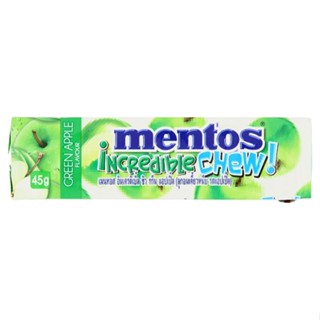 เมนทอสอินเครดิเบิ้ลชิวกรีน ก.MENTOS แอปเปิ้ล 45INCREDIBLE CHEW APPLE45G.