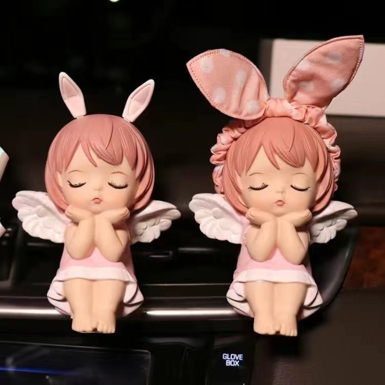 รถเครื่องปรับอากาศระบายแอนนี่ตกแต่งรถน้ำมันหอมระเหยแอนนี่ทารกตกแต่งรถสาวน่ - รูปที่ 3