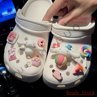 Kulomi Yugui Dog series、CROCS Jibbitz set（ไม่รวมรองเท้า）อุปกรณ์เสริมหัวเข็มขัด น่ารัก สําหรับตกแต่งรองเท้า DIY