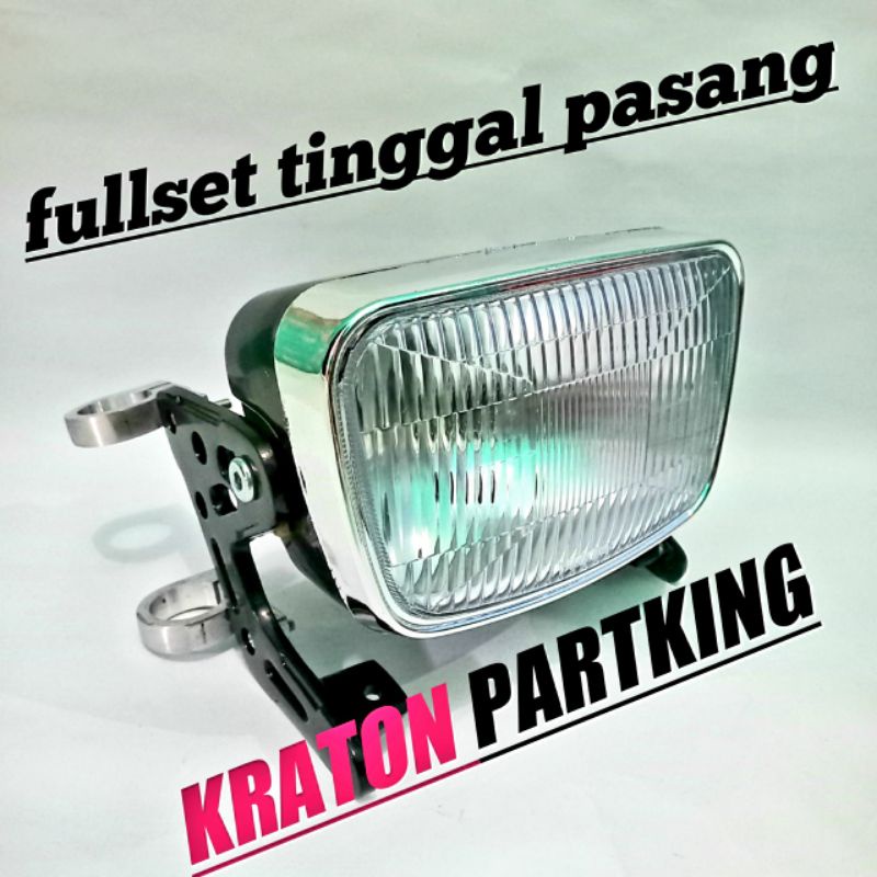 RX KING LAMP EAR RING BRACKET FULLSET JUST INSTALL