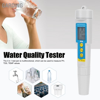 PH-986 3 in 1 Water Quality Tester PH/TDS/TEMP Test Pen เครื่องวัดแบบพกพามัลติฟังก์ชั่น