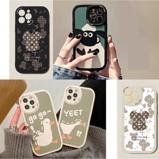 เคสโทรศัพท์มือถือหนังแกะ กันกระแทก ลายน่ารัก ระดับไฮเอนด์ สําหรับ Iphone 1 11 11 pro max 7 8