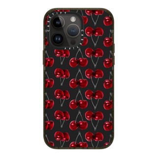 เคสโทรศัพท์มือถือ ซิลิโคนนิ่ม แบบใส ลายผลไม้ Seventeen Casetify S COUPS Cherries สีแดง สําหรับ iPhone 15 14 11 12 13 Pro 14Pro Max