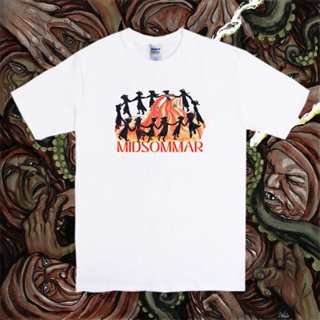 T-Shirtเสื้อยืด พิมพ์ลายสยองขวัญ Midsommar SIduru สไตล์วินเทจ S-5XL