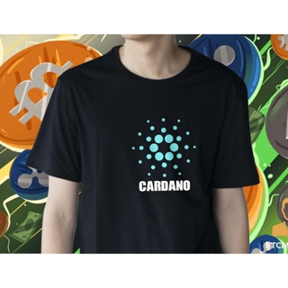 เสื้อยืด ADA Cardano bitcoin  Crypto คริปโต  Cotton Comb 30 พรีเมี่ยม แบรนด์ IDEA T-SHIRTS_05