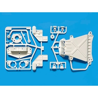 [ชุดแต่งรถบังคับ] TAMIYA 84346 CW-01 D Parts (Under Guard) White Style ชุดแต่งทามิย่าแท้ rc