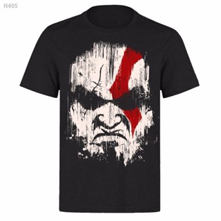 【Lowest price】☏Casual Summer Tops Teens Clothes Streetwear t shirt KRATOS GOD OF WAR DEMIGOD FACE UN_02