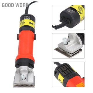 Good Work ปัตตาเลี่ยนตัดผมม้าไฟฟ้า 6900W กำลังไฟ 6 ระดับ ปรับความเร็วได้ Electric Sheep Shear Professional Animal Grooming Kit