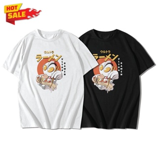 Ultraman ramen เสื้อยืดแขนสั้นคอกลม Cotton 100% สกรีนลาย_02