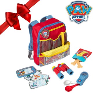 ⚡️ของแท้ USA⚡️กระเป๋าเป้ผจญภัย Paw Patrol Pup Pack Backpack Role Play Set ใช้ได้จริง รุ่น 33271 ยี่ห้อ MELISSA &amp; DOUG