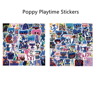 Z&amp;m ❀ สติกเกอร์ ลายเกมสยองขวัญ Poppy Playtime กันน้ํา สําหรับตกแต่งของเล่น จํานวน 50 ชิ้น ต่อชุด