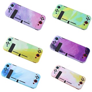 เคส TPU นิ่ม ผิวด้าน ไล่ระดับสี สําหรับ Nintendo Switch JoyCons Controller Housing Shell Protector