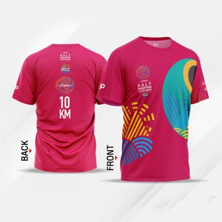 เสื้อยืด ลายฉากมาราธอน 2022 (10K)