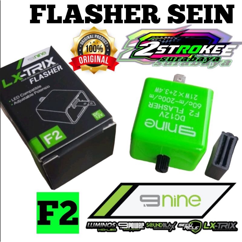 ไฟฉาย SEIN/FLASER SEN LUMINOS Fast/Lambat Light กระพริบ Controller 9nine BEAT KARBU FI ESP VARIO 110