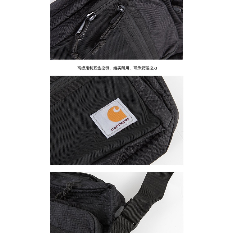 Carhartt กระเป๋าสะพายข้าง กระเป๋าสะพายข้าง สไตล์เรียบง่าย สําหรับผู้ชาย