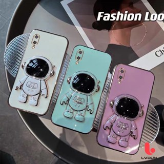 เคส Samsung A02 A03 A12 M12 A13 A13 5G A02S A03S A22 4G M32 4G A22 5G Silicone Astronaut Support Protective Case 2B-YHY