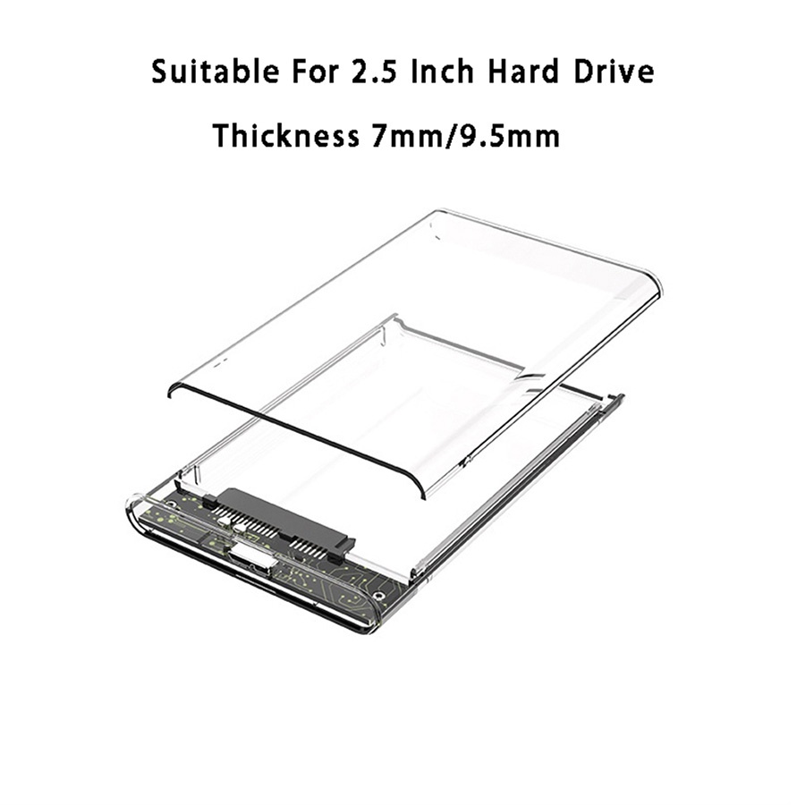 กล่องใส่ HDD USB 3.0 External Box Hard Drive 2.5 กล่องใส่ฮาร์ดดิส External Hard Drive เชื่อมต่อคอมพิวเตอร์ ,SmartTV