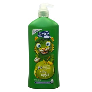 สวาฟ คิดส์ บอดี้วอช3อิน1 แอปเปิล 532 มล.SUAVE KIDS BODY WASH 3IN1 APPLE 532 ML