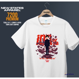 Distro T-shirt - Mob Psycho 100-2 Colors - New States Apparel Premium Cotton T-shirt 7200 - Premium 24s Cotton Comb_08