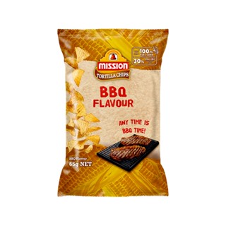 มิชชั่นชิปส์รสบีบีคิว MISSION 65 กรัมBBQ TORTILLA CHIPS65G