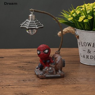 &lt;Dream&gt; ตุ๊กตาฟิกเกอร์การ์ตูนอนิเมะ Spiderman ซูเปอร์ฮีโร่ Spider Man ไฟกลางคืน ของเล่นสําหรับเด็ก ของขวัญ ตกแต่งบ้าน ลดราคา