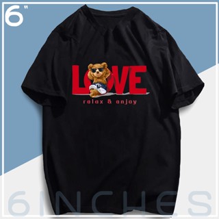 TEDDY BEAR LOVE relax and enjoy TSHIRT COTTON UNISEX ASIA SIZE HD HIGH QUALITY_02