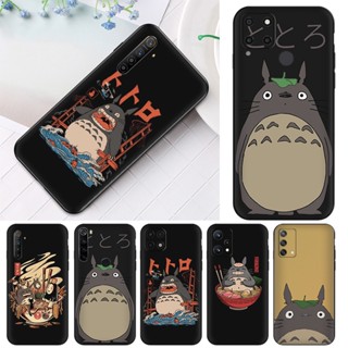 เคสโทรศัพท์มือถือ ซิลิโคนนุ่ม ลายการ์ตูนโตโตโร่น่ารัก สําหรับ Realme C2 C3 C11 C12 C15 C17 C20 C21 C21Y