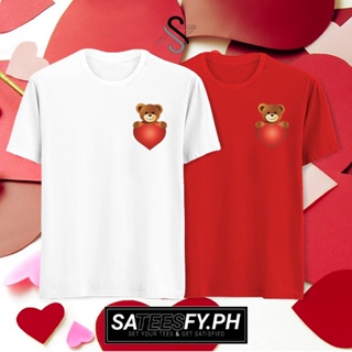 【2023】VALENTINES DAY 25 TSHIRT COTTON  ROUND NECK XS TO XXL UNISEX ASIA SIZE 7COLORS_06