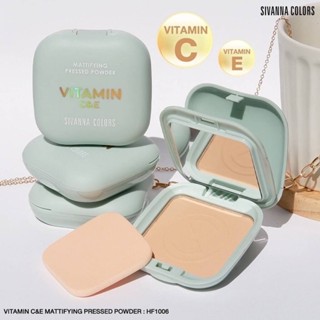 Sivanna Color Vitamin C&amp;E Mattifying Pressed Powder