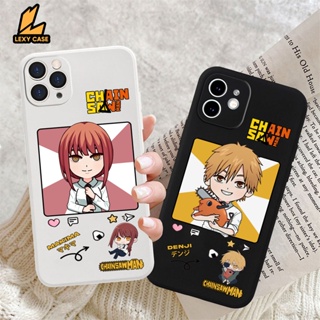 เคสโทรศัพท์มือถือ ลายการ์ตูนอนิเมะ Denji Makima Keren น่ารัก สําหรับ OPPO A5S A12 A15 A16 A16E A16K A17 A57 2022 A54 A55 A53 A3S A11K A31 A36 A52 A92 A94 A37 F1S RENO 4 RENO 7 เคสโทรศัพท์มือถือ ซิลิโคนนิ่ม สําหรับ Oppo Pro