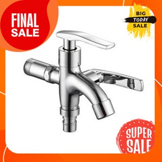 Two-way floor faucet EIDOSA model EI 5562561 chrome