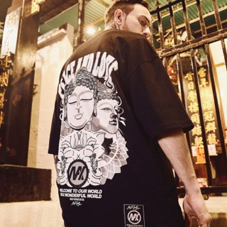 T shirt style 2021 new Buddha t shirt lelaki summer shirt of mens clothing oversized shirt top men printing t shir_04