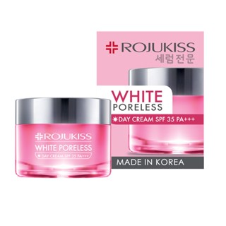 ครีม โรจูคิส เดย์ ไวท์พอร์เลส 45 มลผลิตภัณฑ์ดูแลผิวหน้าROJUKISS WHITE PORELESSDAY CREAM45 ML