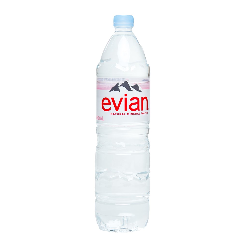 ลิตรEVIAN เอเวียง น้ำแร่ธรรมชาติ 1.5NATURAL MINERALWATER1.5 L.