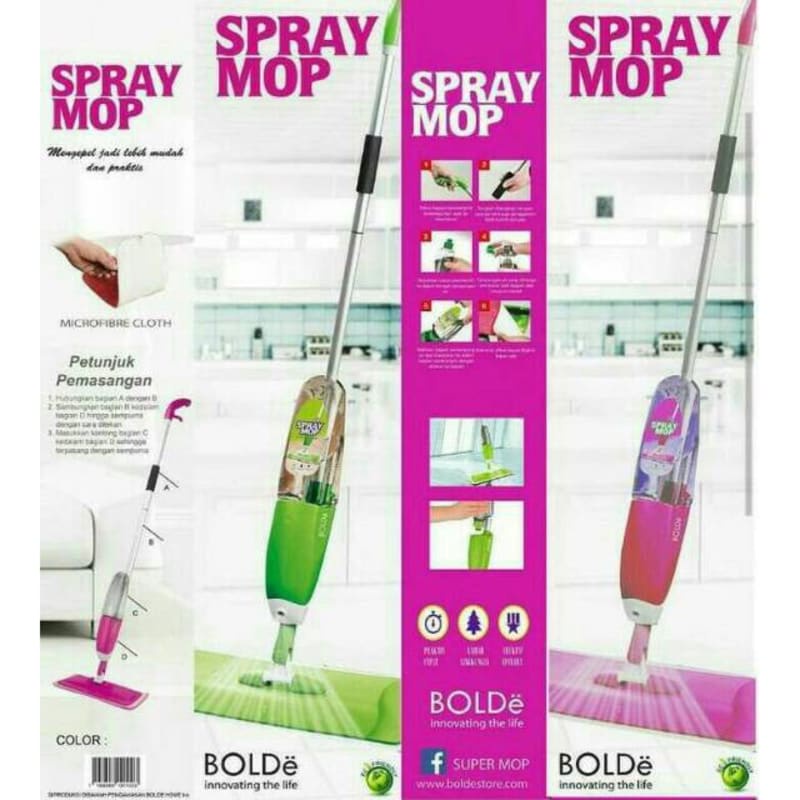 Bolde Spray Mop Ultima เครื่องถูพื้นอัตโนมัติ Wonder Mop Super Mop