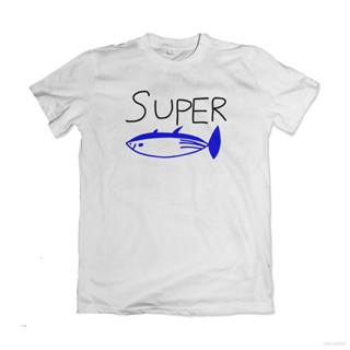  ใหม่เอี่ยมเสื้อยืดลำลองแขนสั้นพิมพ์ลาย Jin Super Tuna Kpop ทรงหลวมสำหรับแฟชั่นบุรุษและสตรี